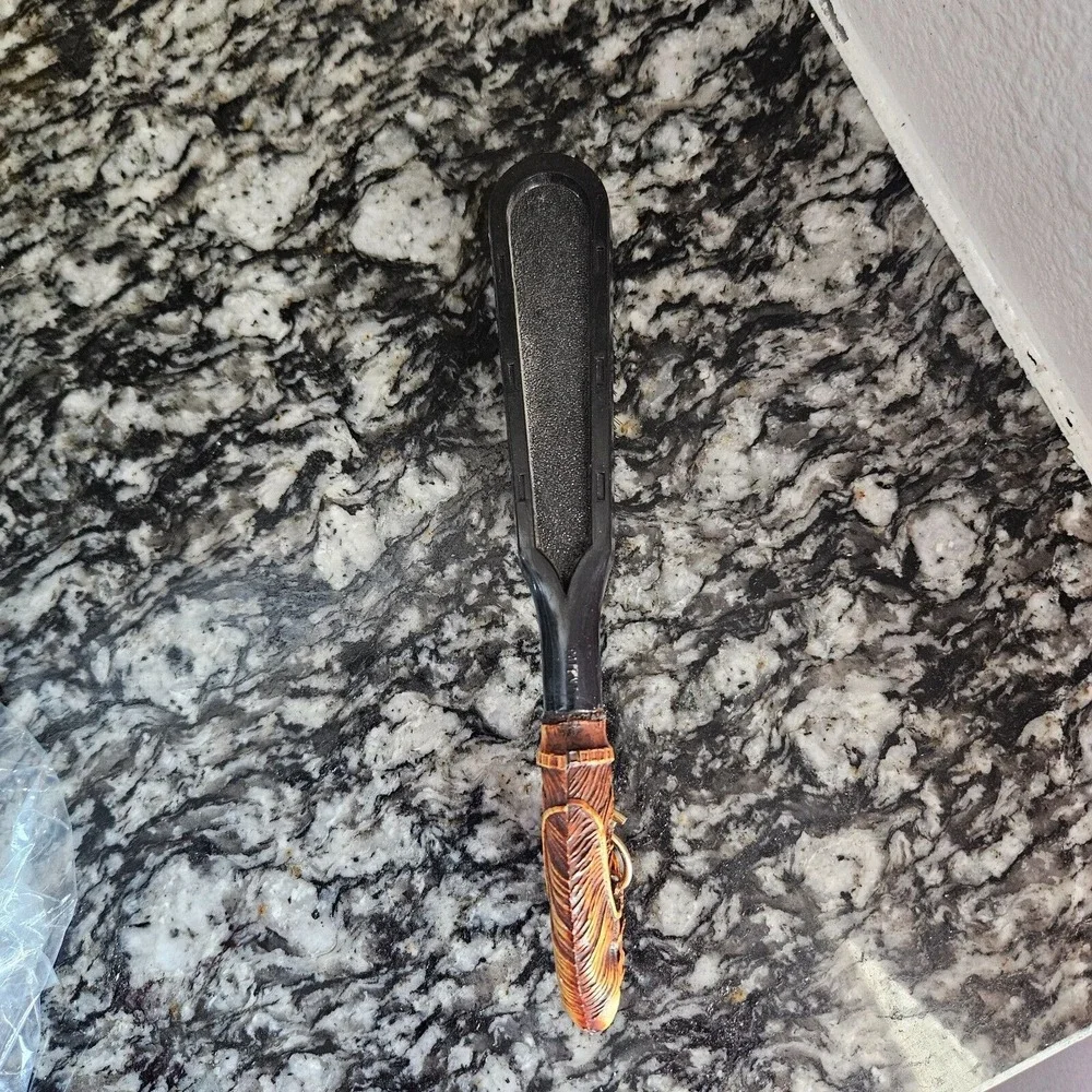 Vintage‎ Equestrian Horse Head Shoe Brush